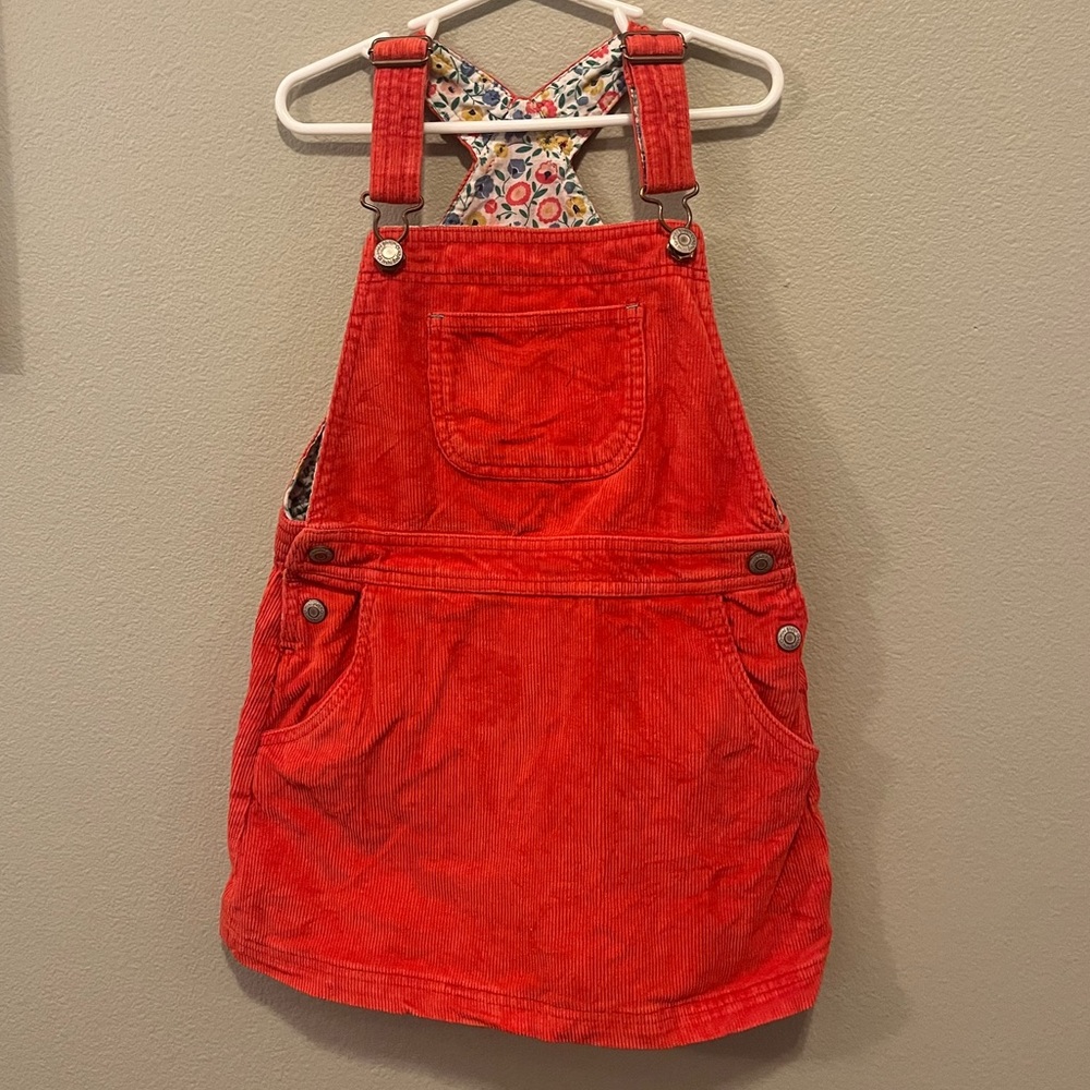 Mini Boden Corduroy Overall Dress